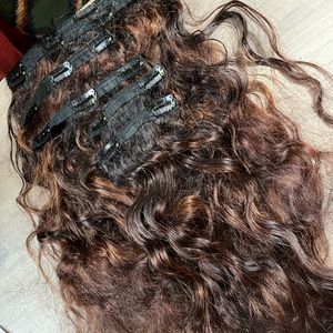 Bebonia 💜 18 inch extensions human hair